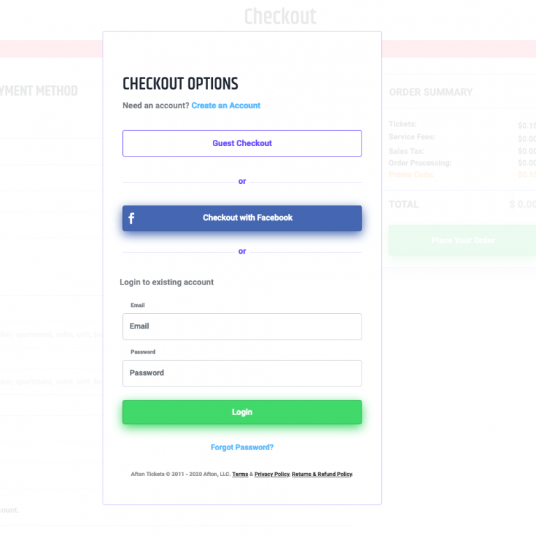 LiveStream How To Purchase a Ticket Afton Tickets
